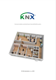 Kancelářské patro - technologie KNX