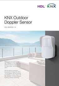 Dopplerův senzor KNX